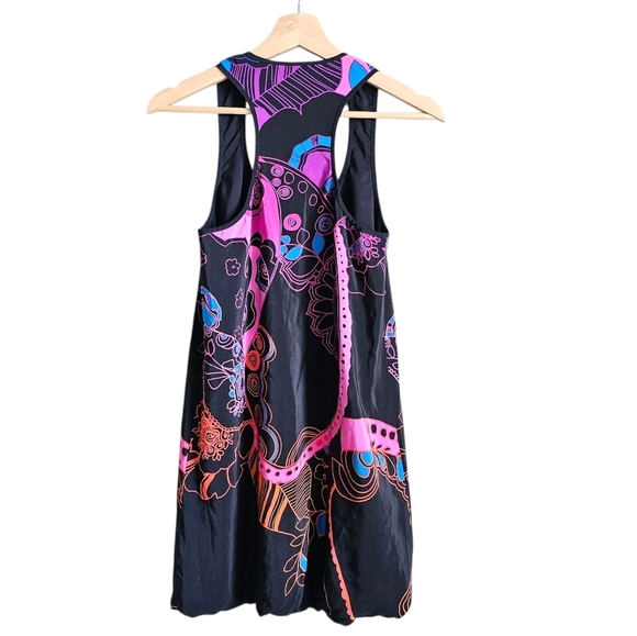 Y2k Vintage Tibi Black Mini Sleeveless Bubbke Dress Size 0 - Picture 4 of 6